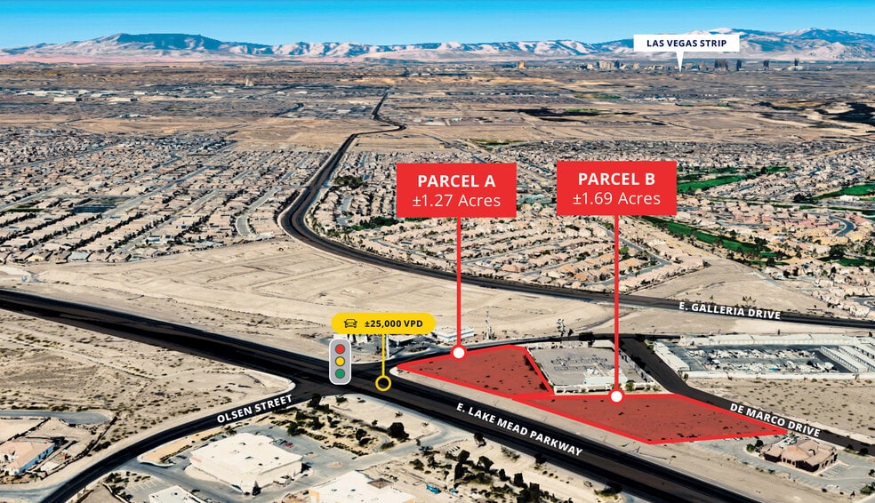 Lake Mead Pkwy and Olsen, Henderson, NV for sale - Building Photo - Image 2 of 7