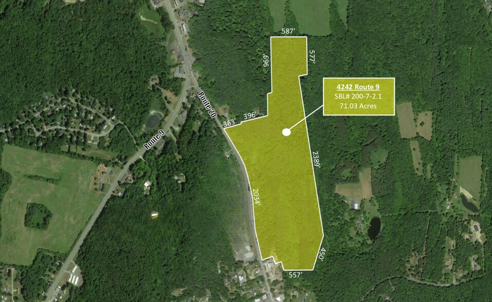 4242 Us-20, Castleton On Hudson, NY à vendre - Photo du bâtiment - Image 1 de 2
