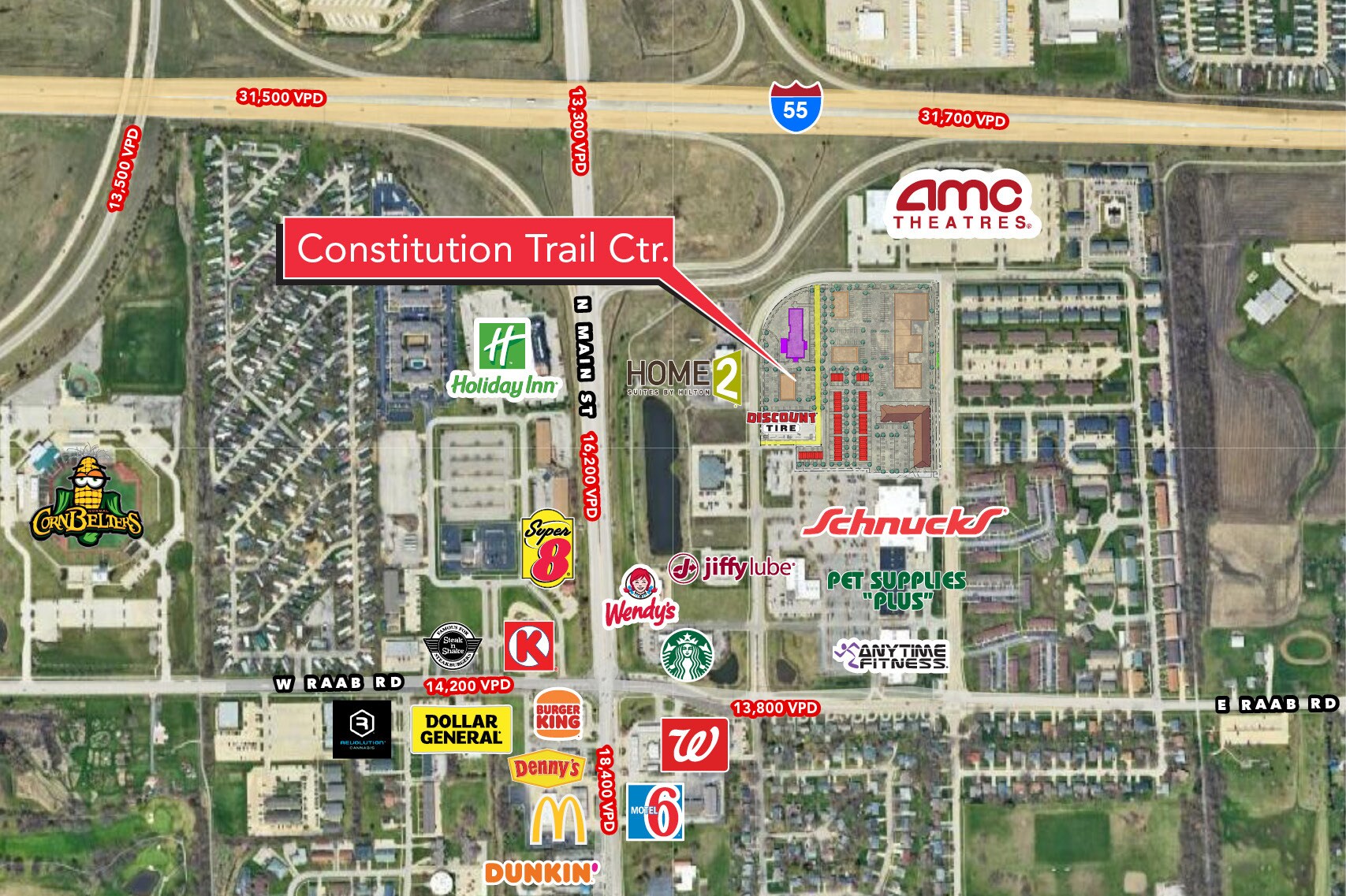 McKnight & Bradford Ln, Normal, IL à vendre Photo du bâtiment- Image 1 de 13