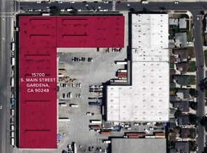 15700 S Main St, Gardena, CA - AERIAL  map view - Image1
