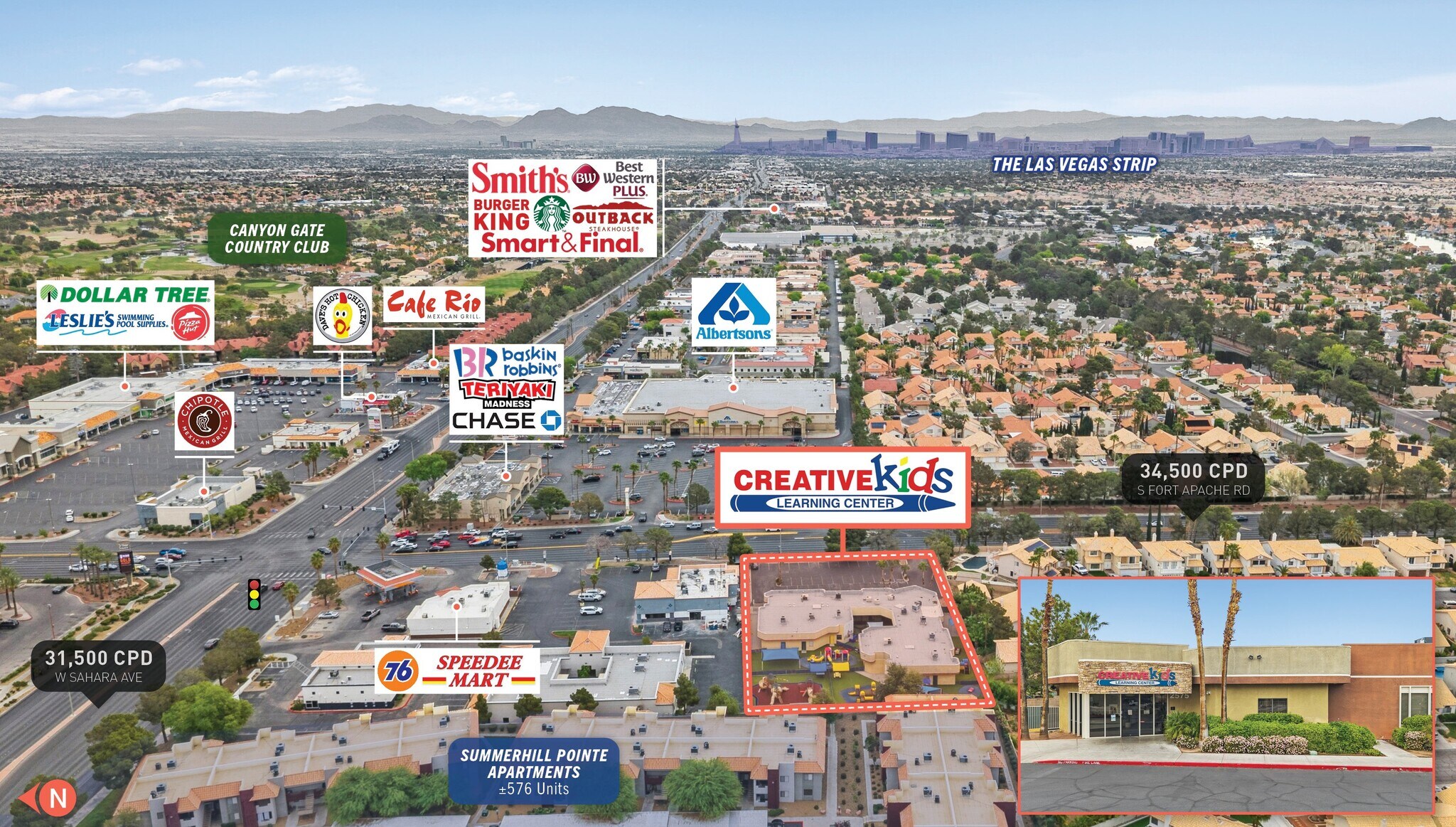 2575 S Fort Apache Rd, Las Vegas, NV à vendre Photo principale- Image 1 de 7