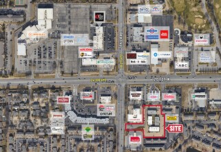 2118 N Tyler Rd, Wichita, KS - AERIAL  map view