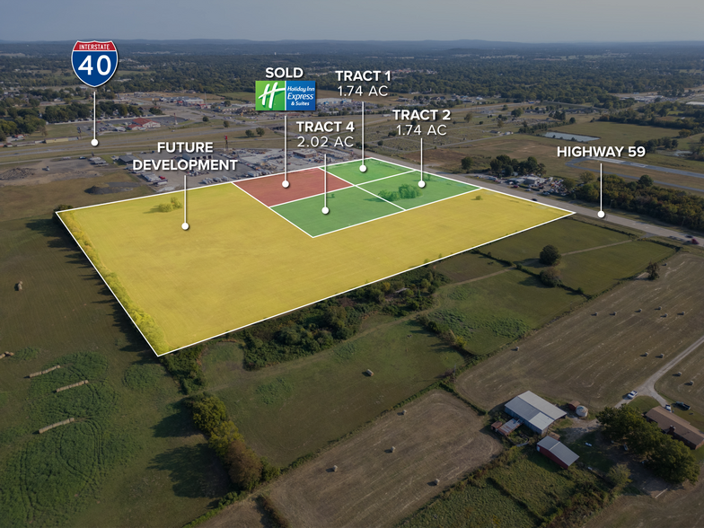 1 Highway 59, Sallisaw, OK à vendre - Aérien - Image 3 de 7