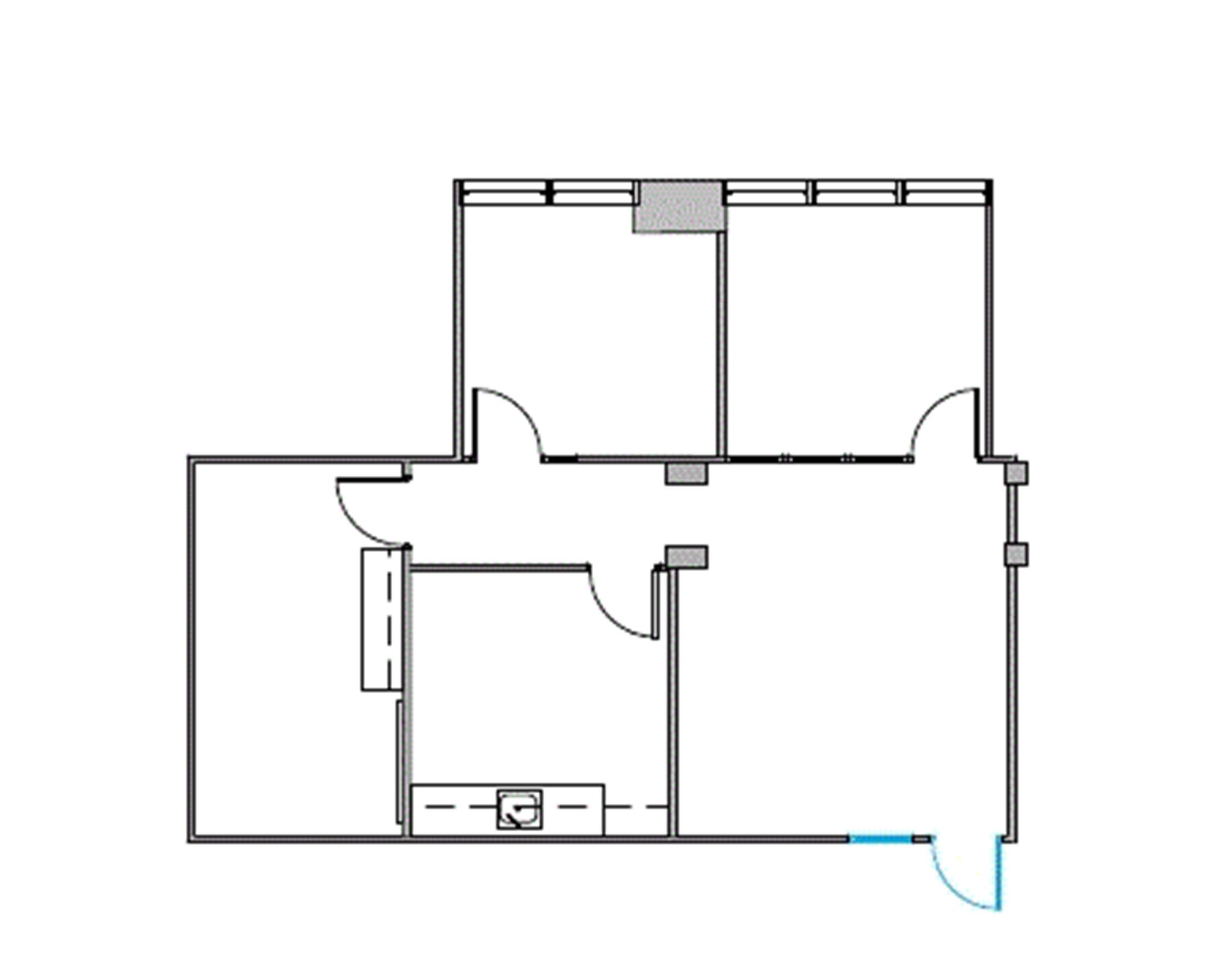 4100 Spring Valley Rd, Dallas, TX à louer Plan d’étage- Image 1 de 1