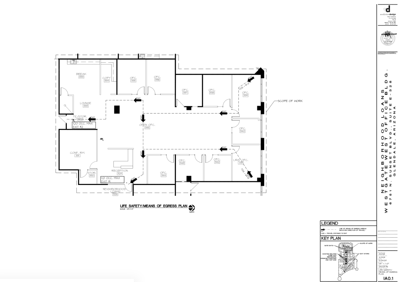 W Glendale Ave, Glendale, AZ for lease Floor Plan- Image 1 of 1
