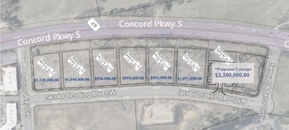 Plus de détails pour 3420 Jacobs Crossing Blvd, Concord, NC - Terrain à vendre