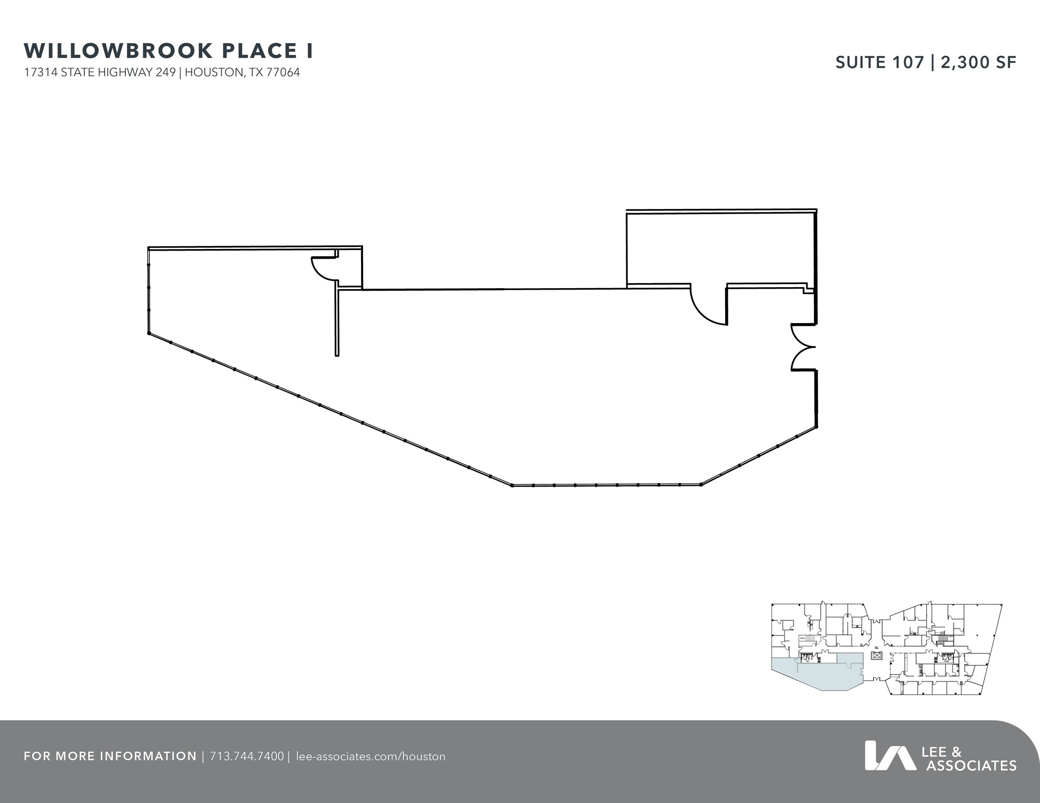 17314 State Highway 249, Houston, TX for lease Floor Plan- Image 1 of 1