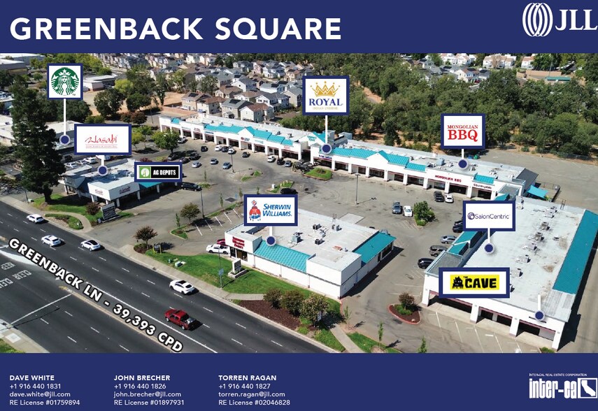 8035-8079 Greenback Ln, Citrus Heights, CA à louer - Photo du bâtiment - Image 1 de 1