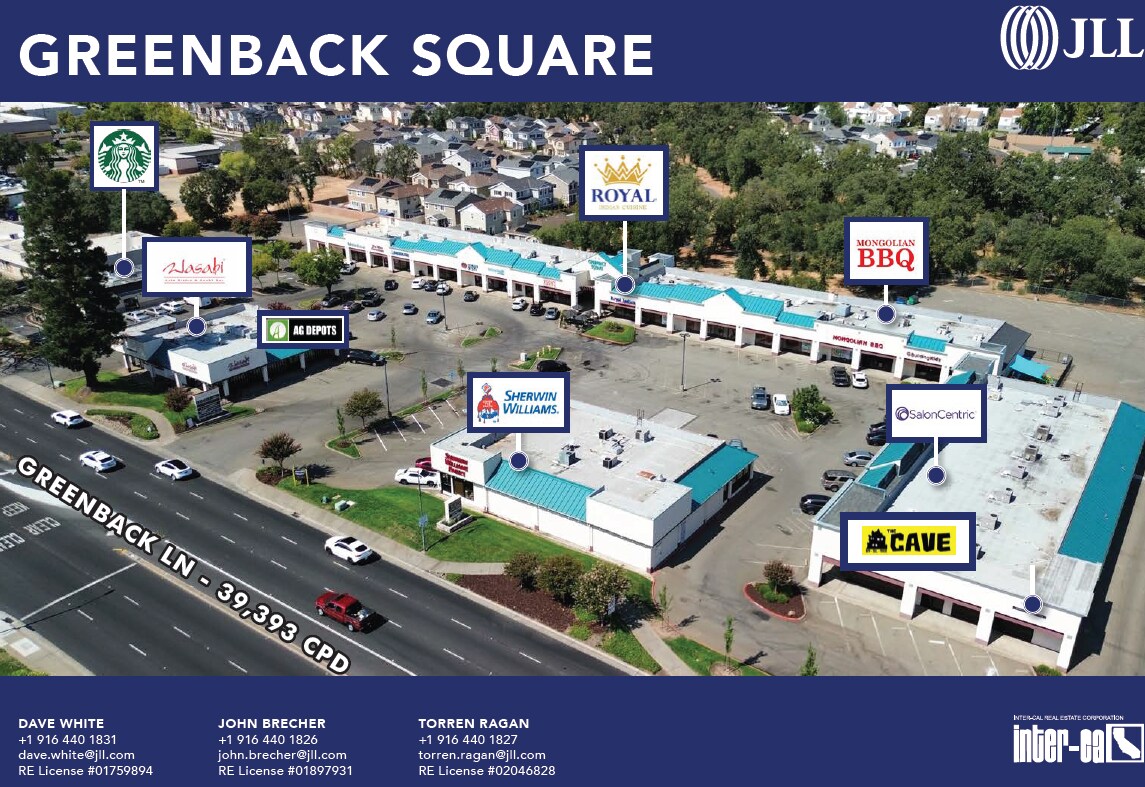 8035-8079 Greenback Ln, Citrus Heights, CA à louer Photo du bâtiment- Image 1 de 2