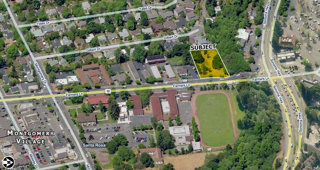 201 Farmers Ln, Santa Rosa, CA for sale Aerial- Image 1 of 4