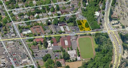 201 Farmers Ln, Santa Rosa, CA - AERIAL map view