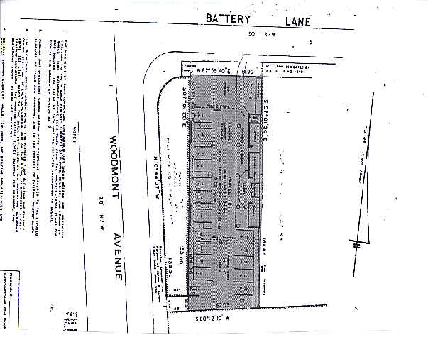 4848 Battery Ln, Bethesda, MD à louer - Plan cadastral - Image 2 de 10