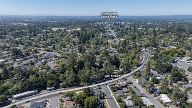 2211 4th St, Santa Rosa, CA - Aérien Vue de la carte - Image1