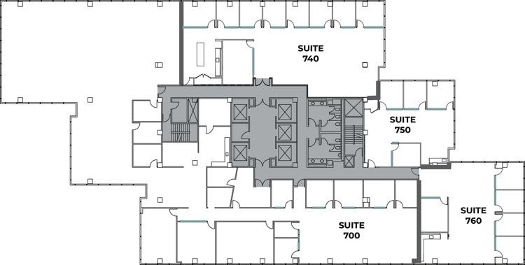 3131 Camino del Rio N, San Diego, CA à louer Plan d’étage- Image 1 de 1