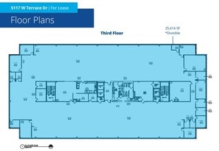 5117 W Terrace Dr, Madison, WI à louer Plan d’étage- Image 1 de 1