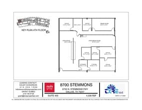 8700 N Stemmons Fwy, Dallas, TX for lease Floor Plan- Image 1 of 1