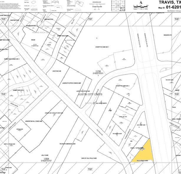 11600 Research Blvd, Austin, TX à louer - Plan cadastral - Image 2 de 6