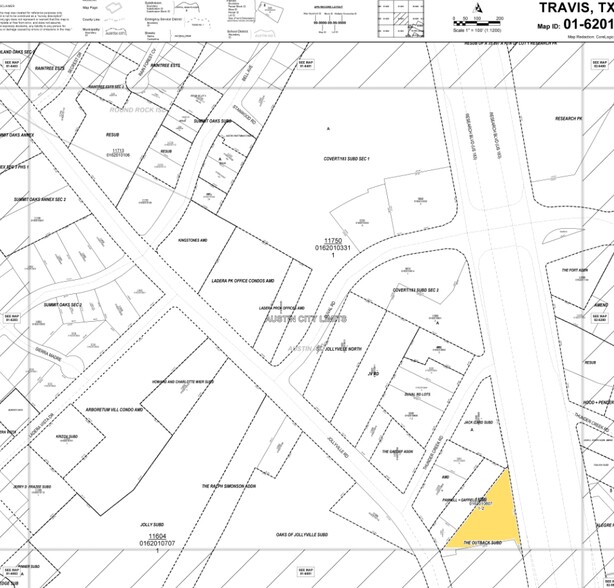 11600 Research Blvd, Austin, TX for lease - Plat Map - Image 2 of 6