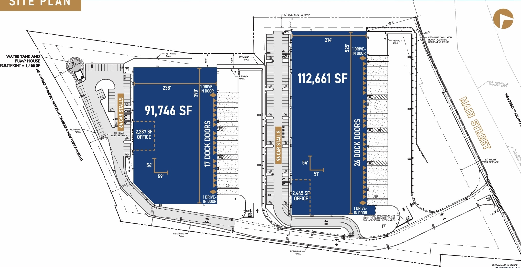 681 Main St, Belleville, NJ for lease Site Plan- Image 1 of 2