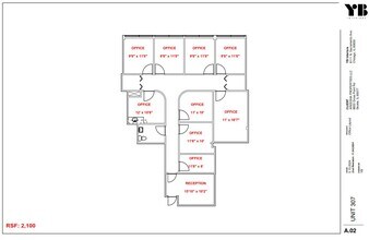 8831-8833 Gross Point Rd, Skokie, IL for lease Floor Plan- Image 1 of 1