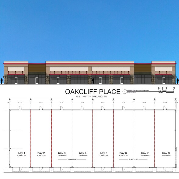 Highway 64, Oakland, TN à louer - Photo du bâtiment - Image 2 de 6