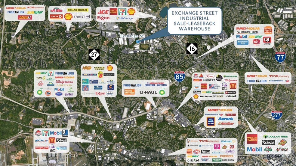 919 Exchange St, Charlotte, NC à louer - Photo du bâtiment - Image 2 de 2