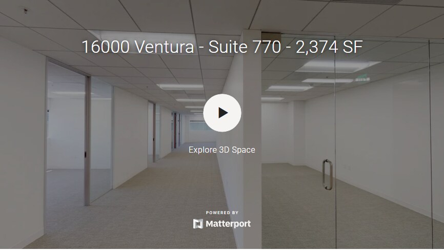 16000 Ventura Blvd, Encino, CA à louer - Numérisation 3D de Matterport - Image 3 de 15