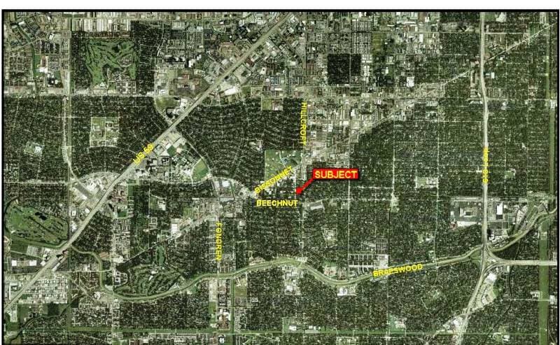 8205-8211 Dunlap St, Houston, TX à vendre - Aérien - Image 3 de 6