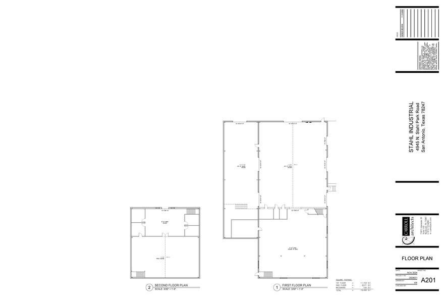 4945 Stahl Park, San Antonio, TX for lease - Floor Plan - Image 2 of 8