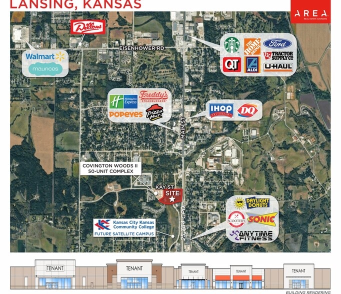 114 Kay Street, Lansing, KS for lease - Site Plan - Image 2 of 3