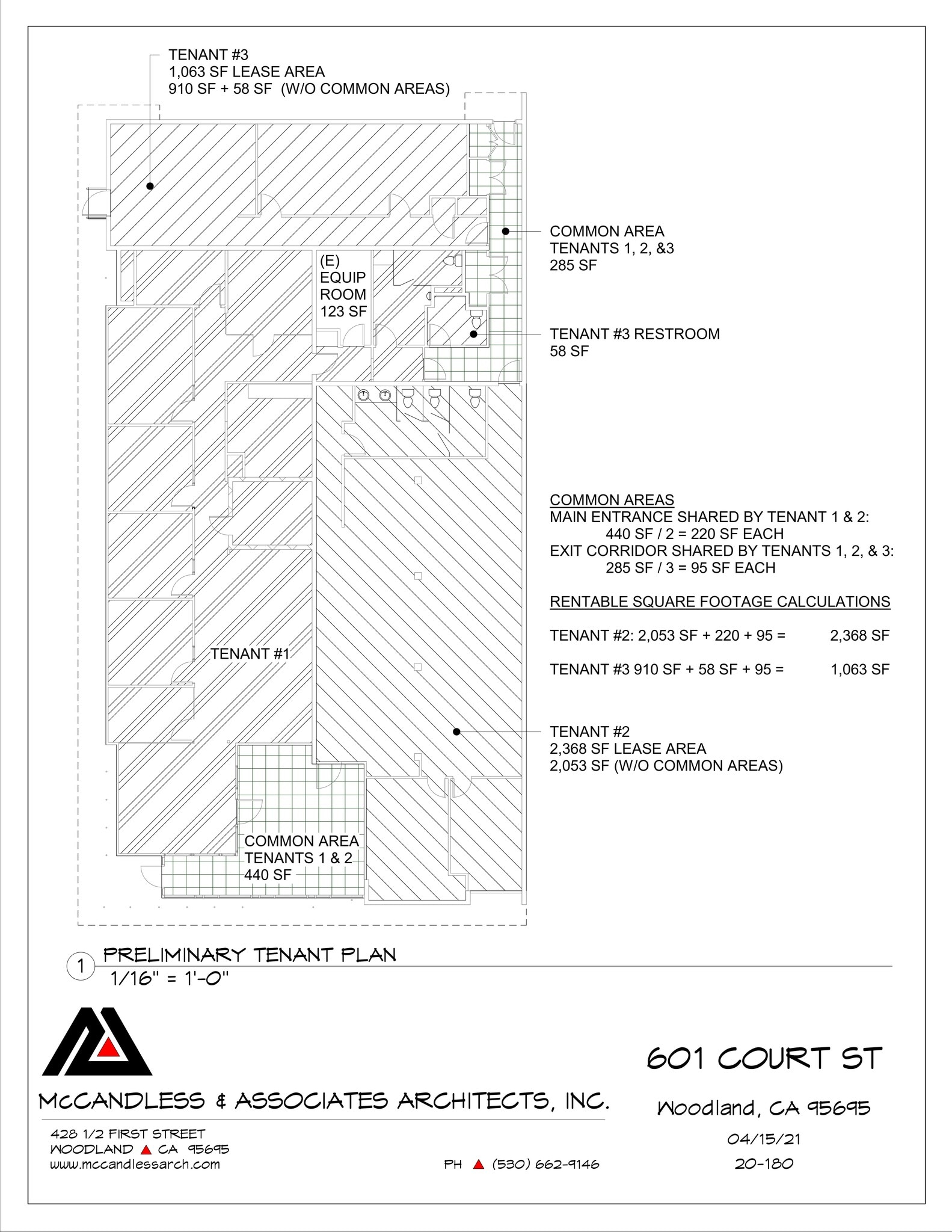 601 Court St, Woodland, CA à louer Plan de site- Image 1 de 2