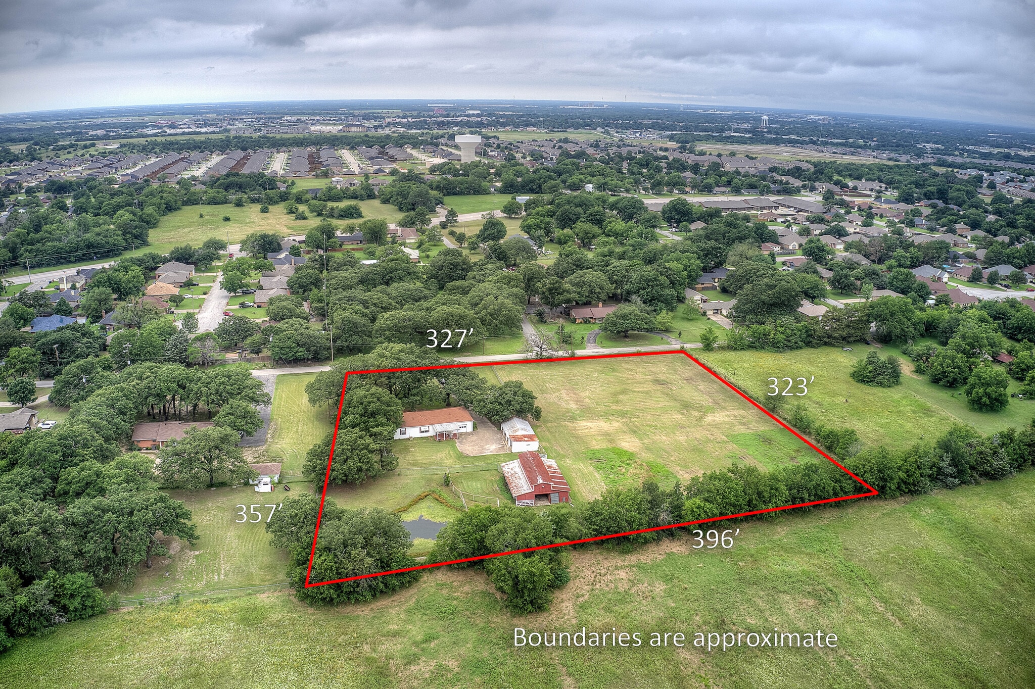 7209 Hackberry Dr, Greenville, TX for sale Aerial- Image 1 of 4