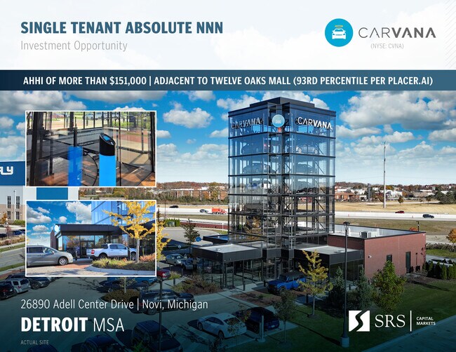 Plus de détails pour 26890 Adell Center Dr, Novi, MI - Commerce de détail à vendre