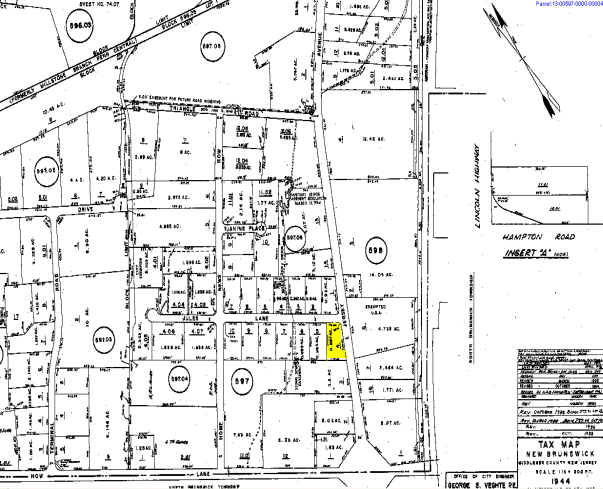 987 Jersey Ave, New Brunswick, NJ à louer - Plan cadastral - Image 2 de 2