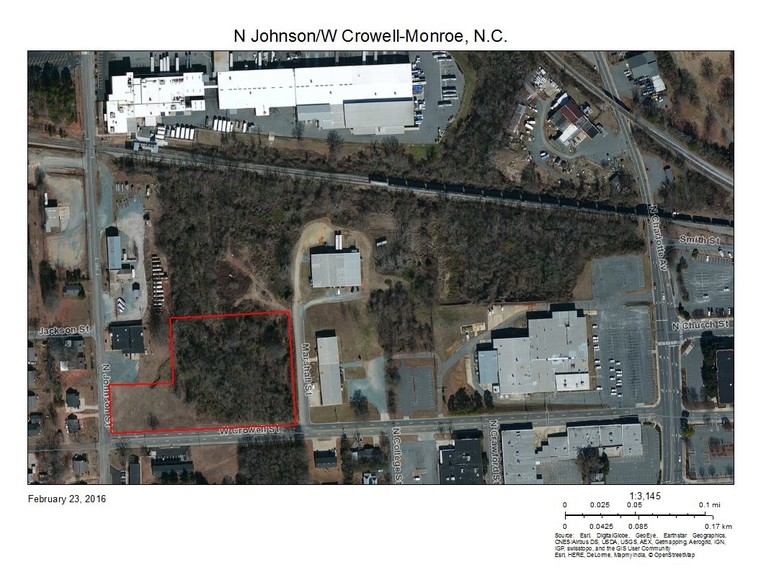 Crowell St, Monroe, NC for sale - Primary Photo - Image 1 of 2