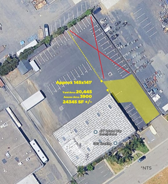 477 Roland Way, Oakland, CA for lease - Aerial - Image 2 of 26