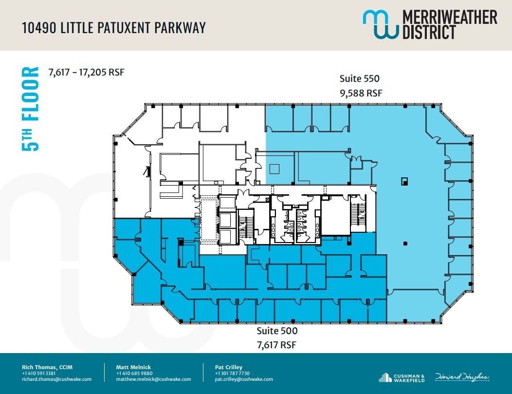 10480 Little Patuxent Pky, Columbia, MD à louer Plan d’étage- Image 1 de 1