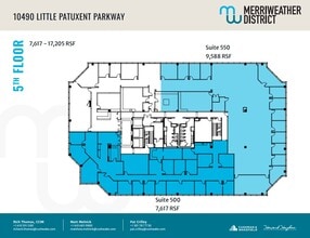 10480 Little Patuxent Pky, Columbia, MD à louer Plan d’étage- Image 1 de 1