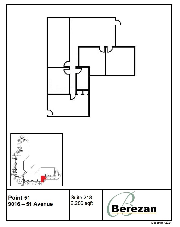 9004-9090 51st Ave NW, Edmonton, AB à louer Plan d’étage- Image 1 de 1
