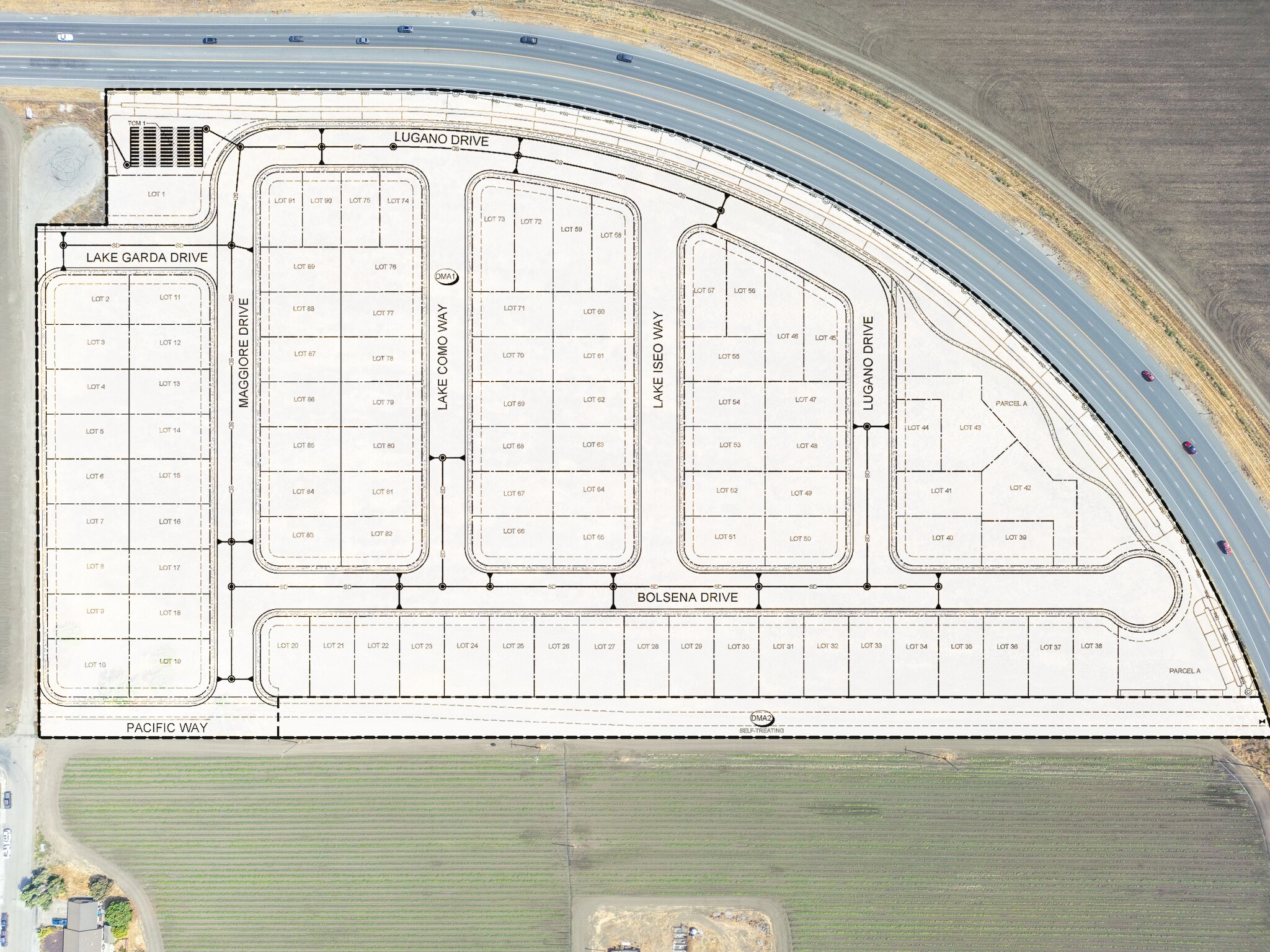 421 S Chappell Rd, Hollister, CA à vendre Aérien- Image 1 de 5