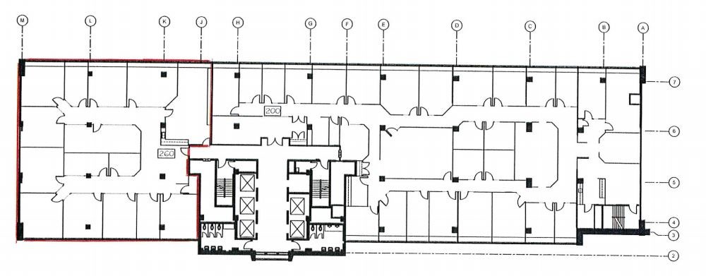 717 7th Ave SW, Calgary, AB à louer Plan d’étage- Image 1 de 1