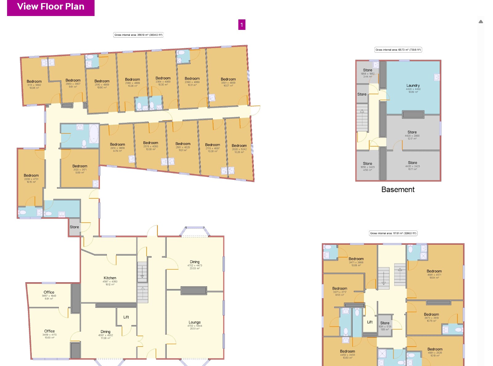 147 Manchester Rd, Burnley à vendre Plan d’étage- Image 1 de 1