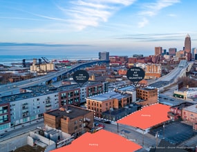 1400 W 25th St, Cleveland, OH - Aérien  Vue de la carte