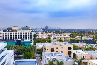 9454 Wilshire Blvd, Beverly Hills, CA - AERIAL map view