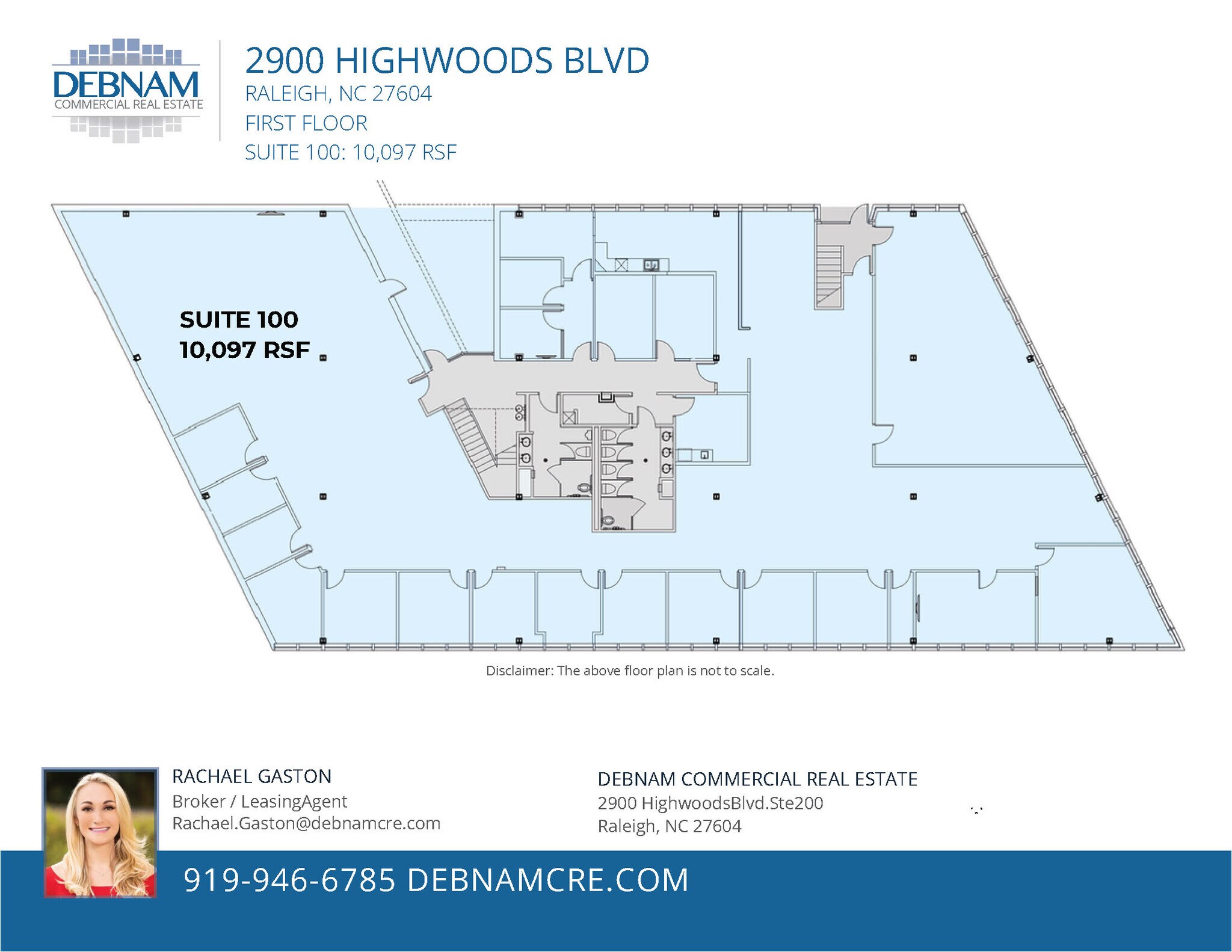2900 Highwoods Blvd, Raleigh, NC for lease Floor Plan- Image 1 of 1
