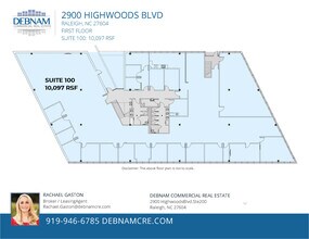 2900 Highwoods Blvd, Raleigh, NC for lease Floor Plan- Image 1 of 1