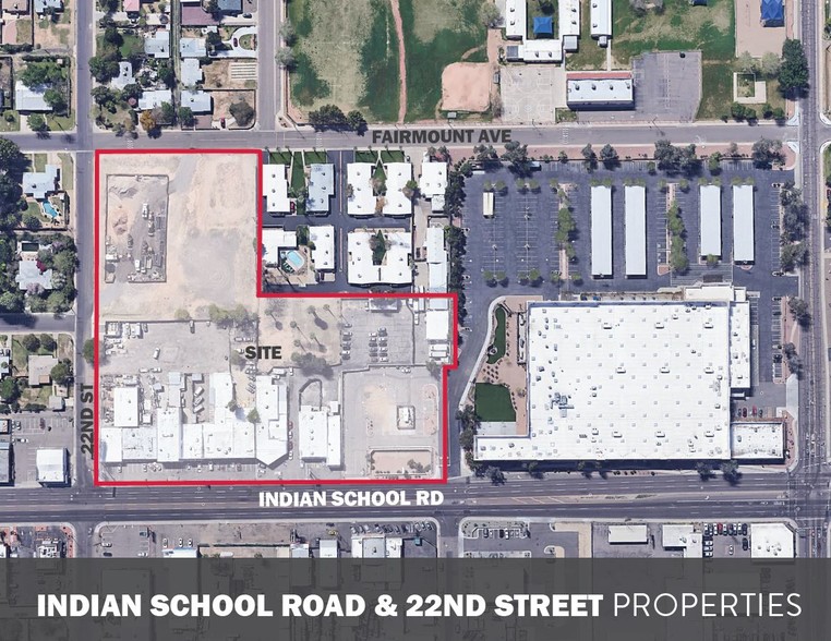 Indian School & 22nd St, Phoenix, AZ for sale - Building Photo - Image 1 of 1