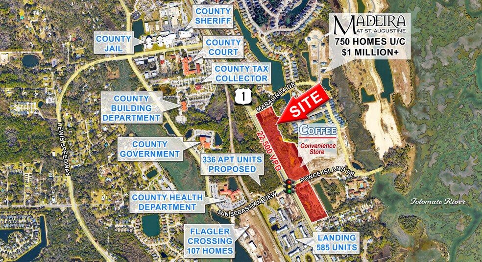 4000 US 1 N, Saint Augustine, FL à louer - Photo du bâtiment - Image 2 de 4