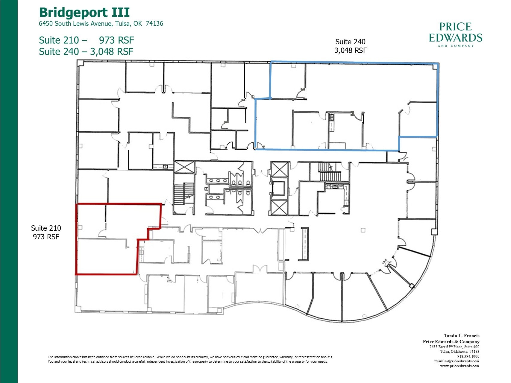 6450 S Lewis Ave, Tulsa, OK for lease Interior Photo- Image 1 of 2