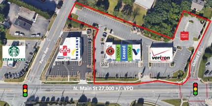 2313 N Main St, High Point, NC - Aérien Vue de la carte - Image1